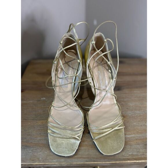 Michael Kors gold strap heels - Picture 8 of 11